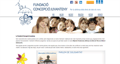 Desktop Screenshot of fundacio-c-juvanteny.org